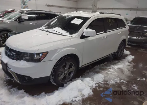2017 Dodge Journey Crossroad Plus z USA, uszkodzony, nr VIN 3C4PDCGG6HT511556